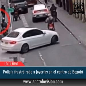 Joyerías en el centro de Bogotá.