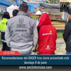 Recomendaciones del IDIGER.