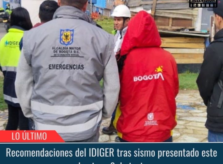 Recomendaciones del IDIGER.