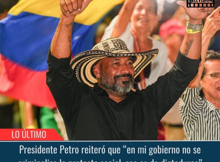 En mi gobierno no se criminaliza la protesta social.