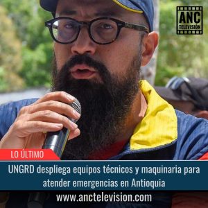 Emergencias en Antioquia.