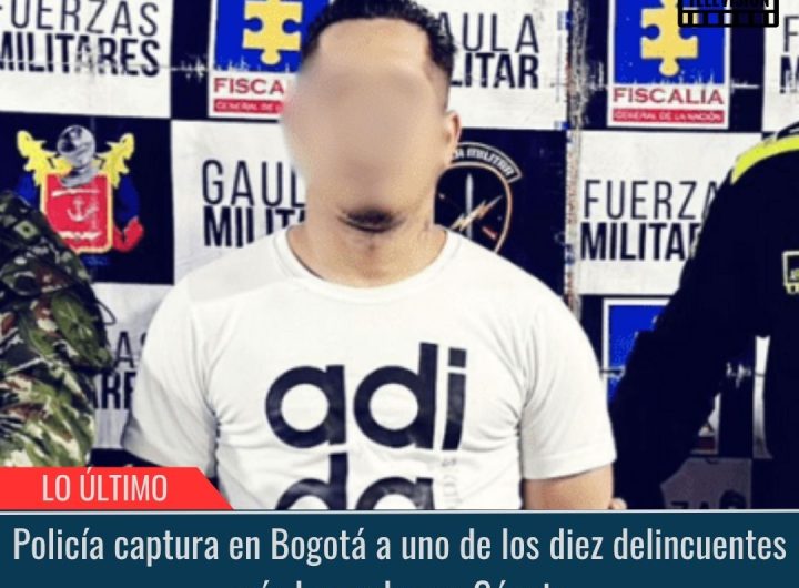 Uno de los diez delincuentes más buscados.