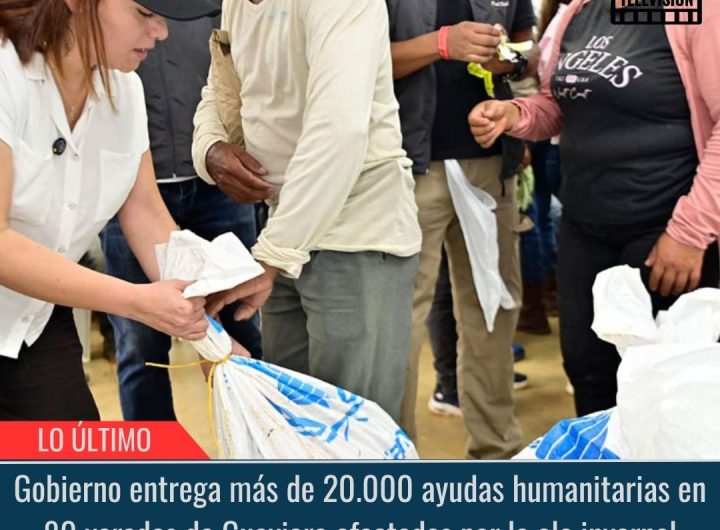 Gobierno entrega más de 20.000 ayudas humanitarias en 80 veredas de Guaviare afectadas por la ola invernal.
