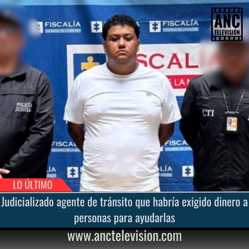 Judicializado agente de tránsito.