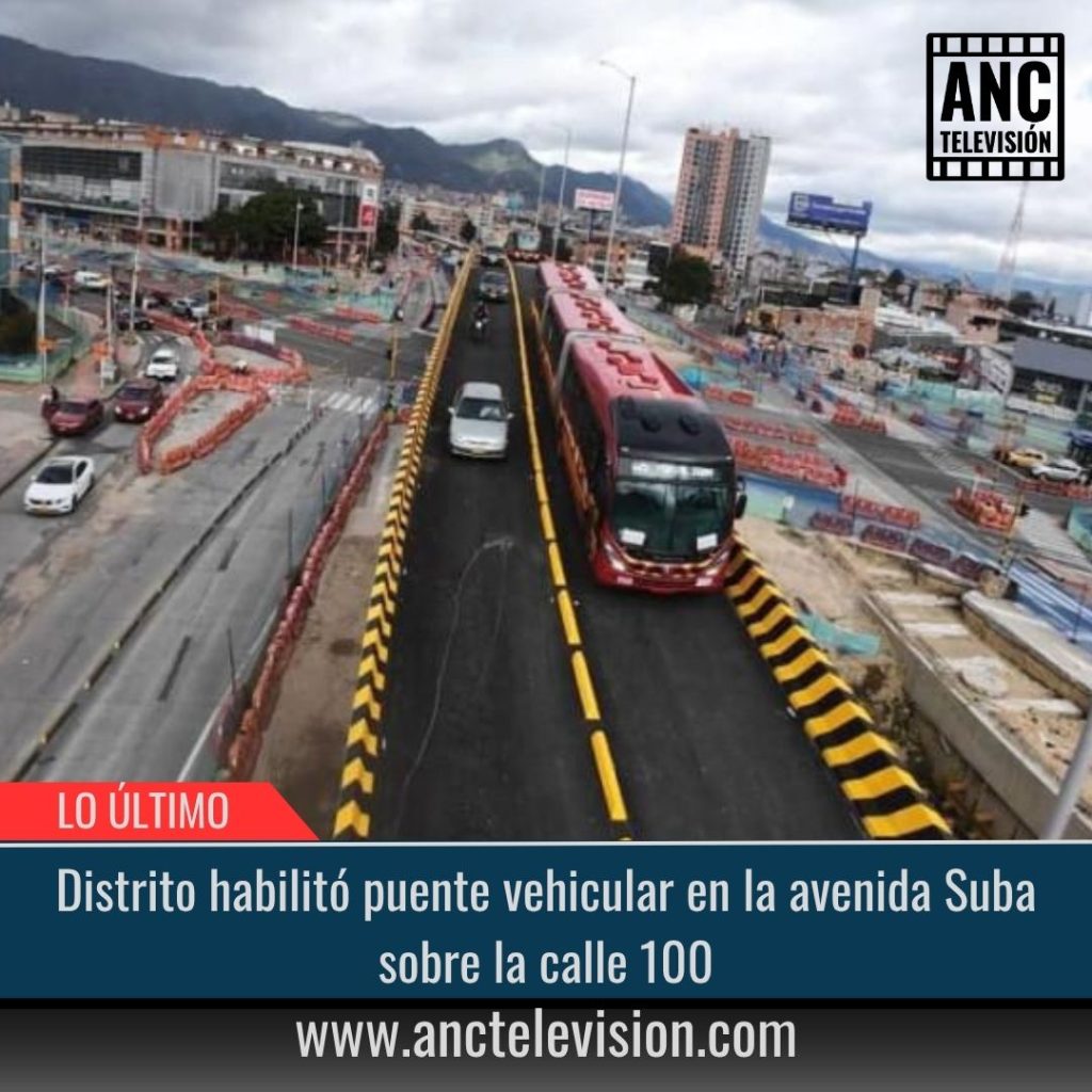 Distrito habilitó puente vehicular.
