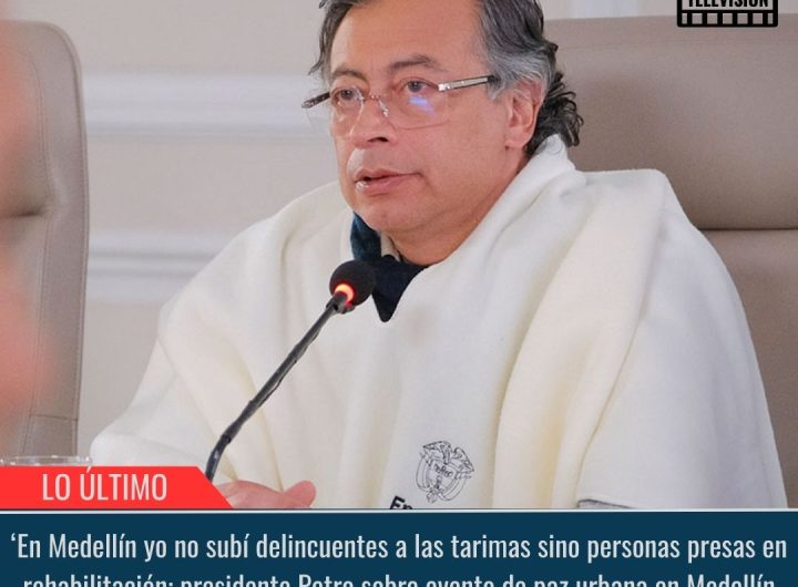 En Medellín yo no subí delincuentes.