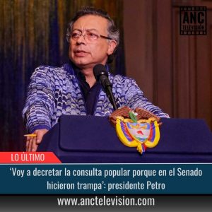 Voy a decretar la Consulta Popular.