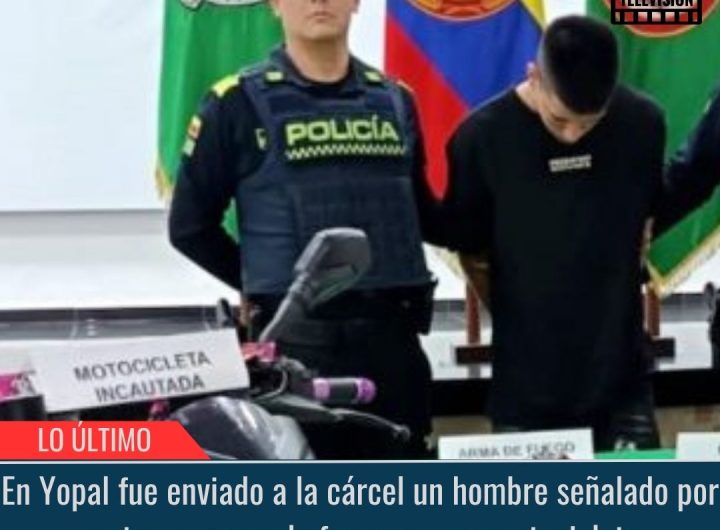 Fue enviado a la cárcel.