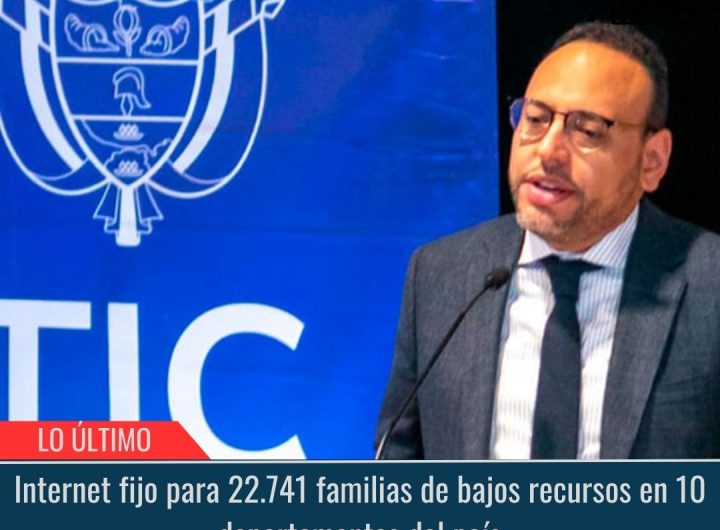 Internet fijo para 22.741 familias.
