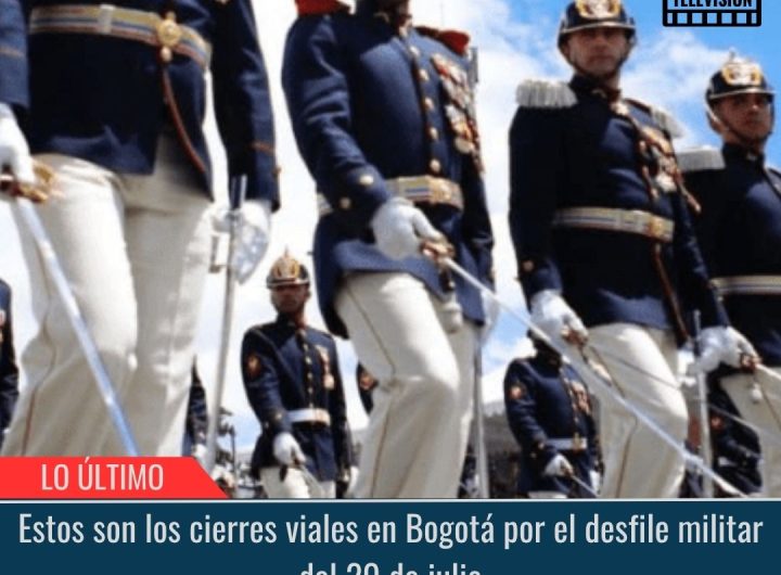 Desfile militar del 20 de julio.