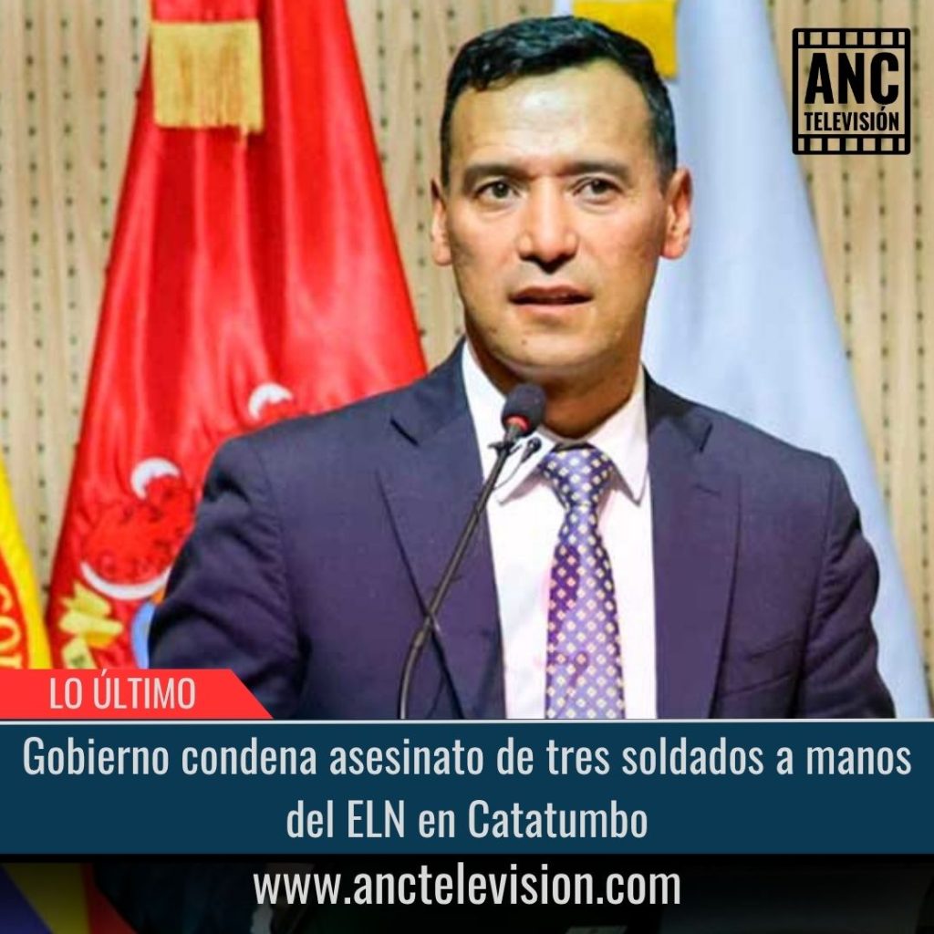 Tres soldados a manos del ELN en Catatumbo.