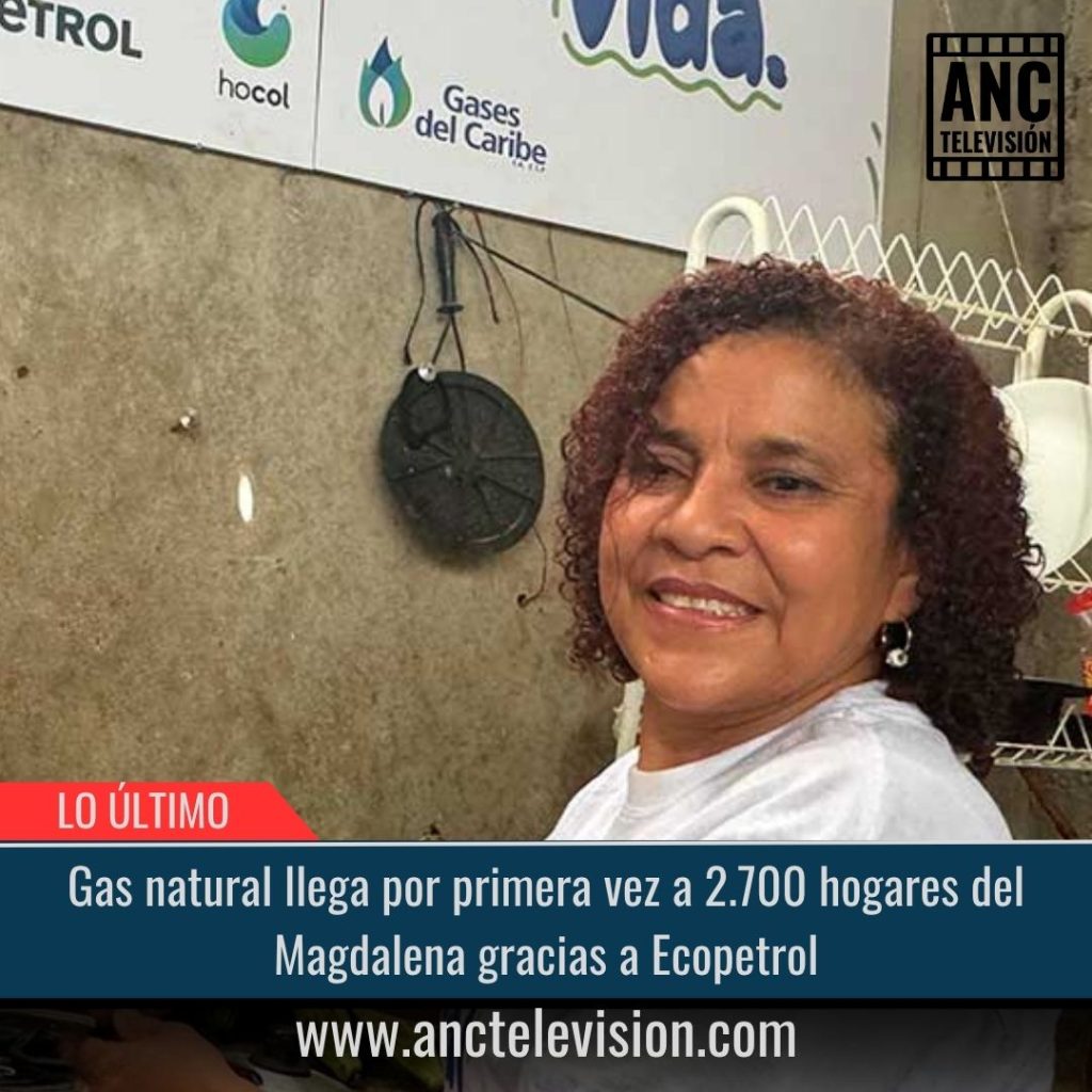 Gas natural llega por primera vez.