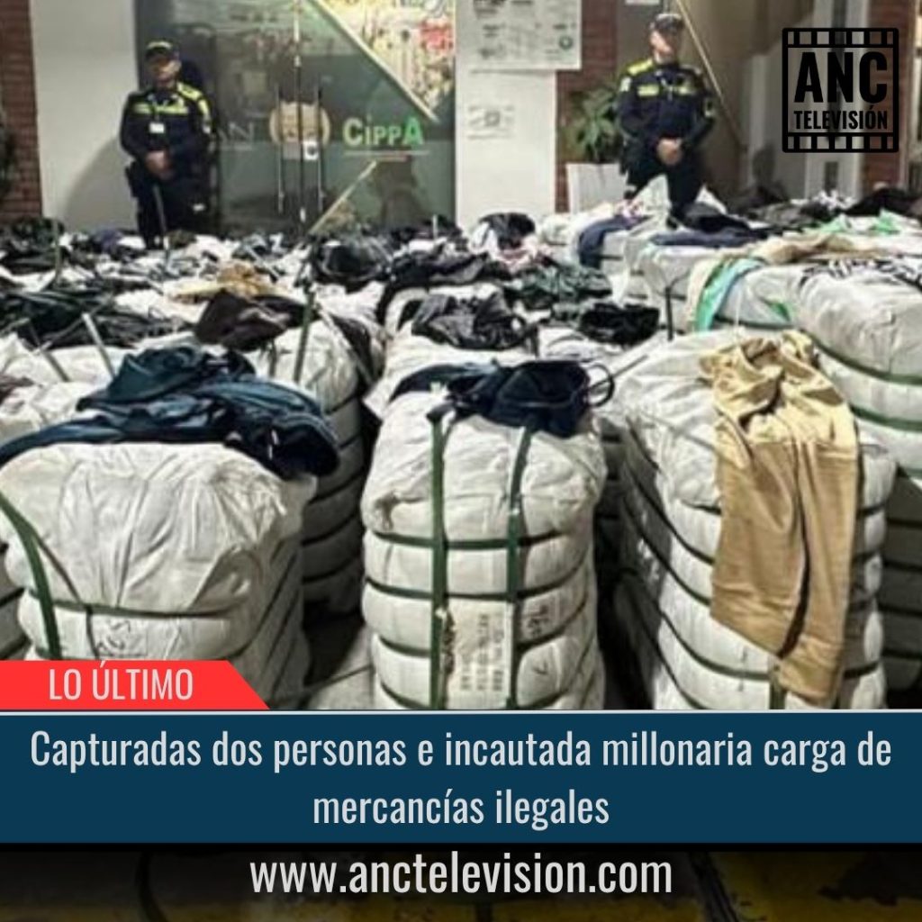 Incautada millonaria carga de mercancías ilegales.