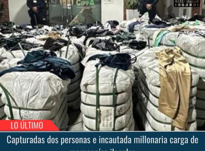 Incautada millonaria carga de mercancías ilegales.