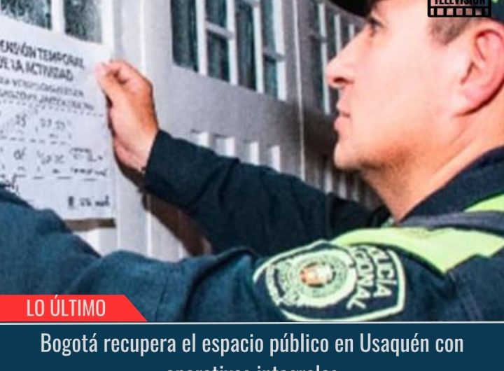 Espacio público en Usaquén.