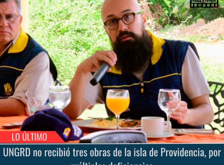 Obras de la isla de Providencia.