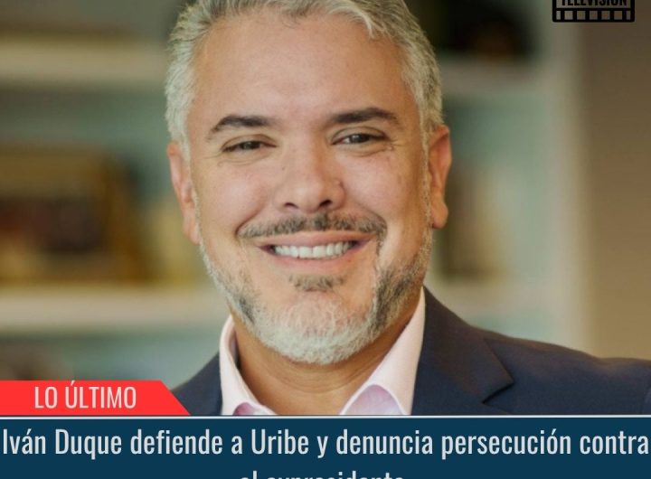 Duque defiende a Uribe.