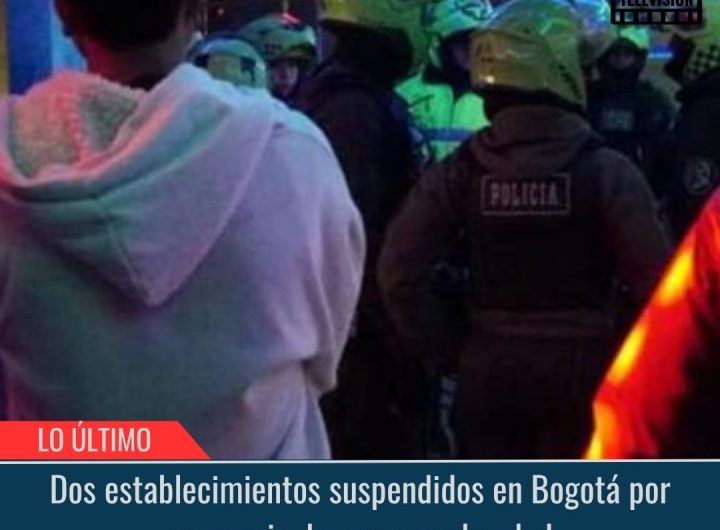 Dos establecimientos suspendidos.