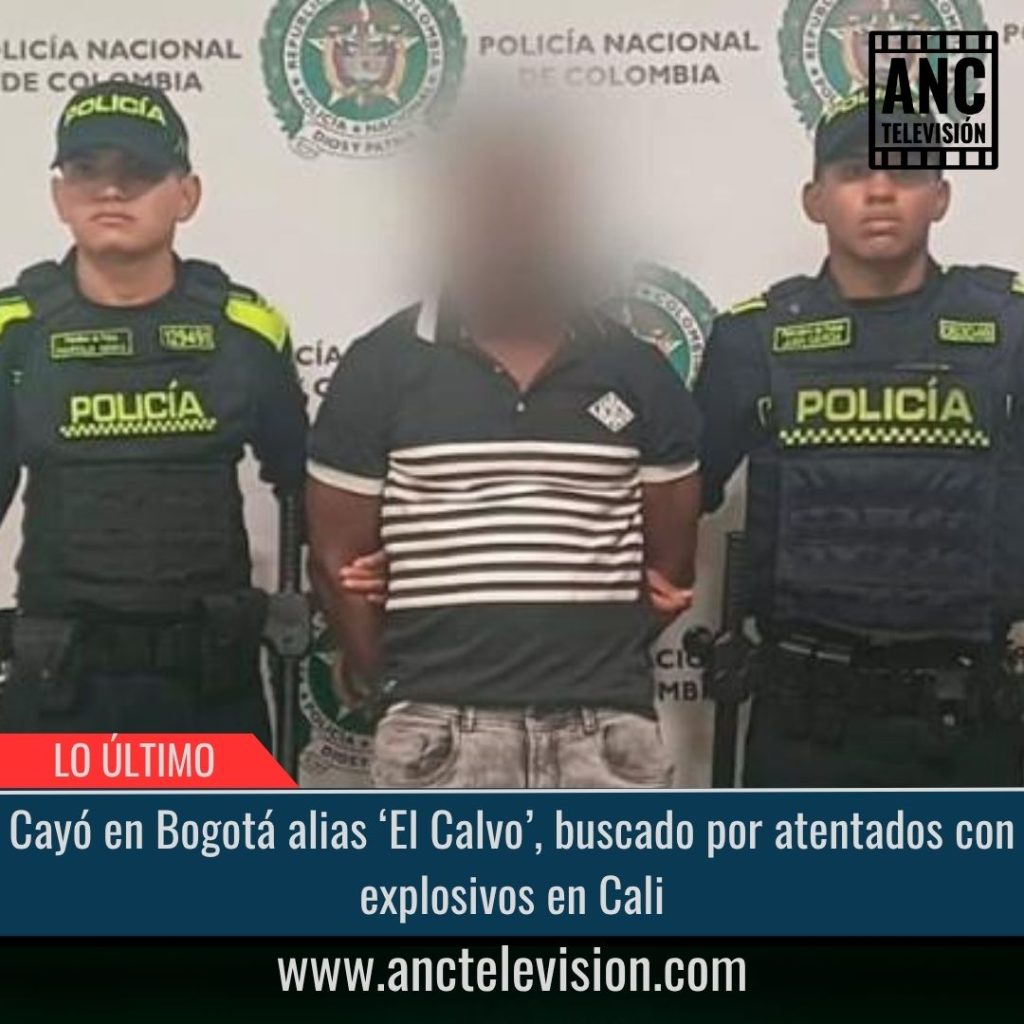 Cayó en Bogotá alias ‘El Calvo’.