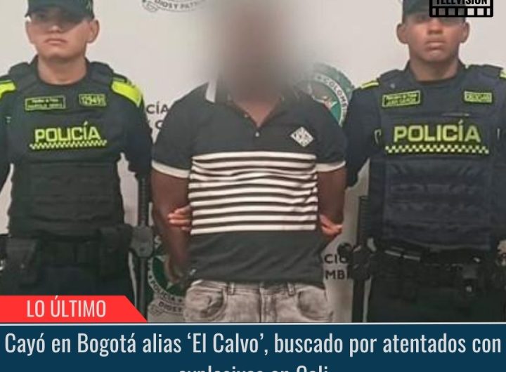 Cayó en Bogotá alias ‘El Calvo’.