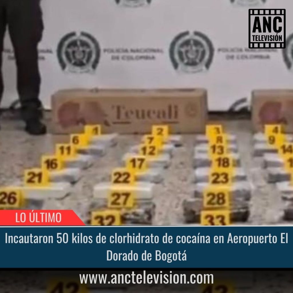 Incautaron 50 kilos de clorhidrato de cocaína.
