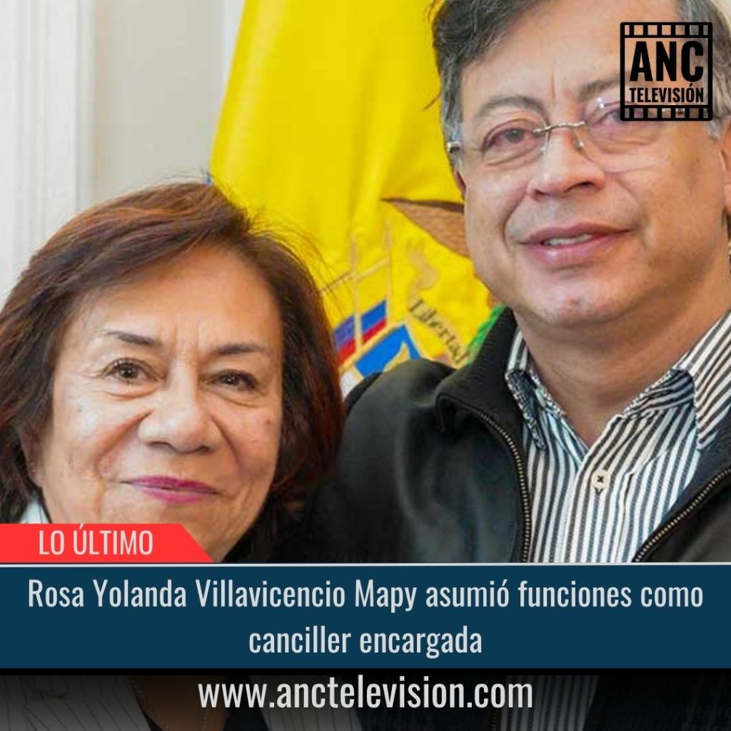 Canciller encargada.