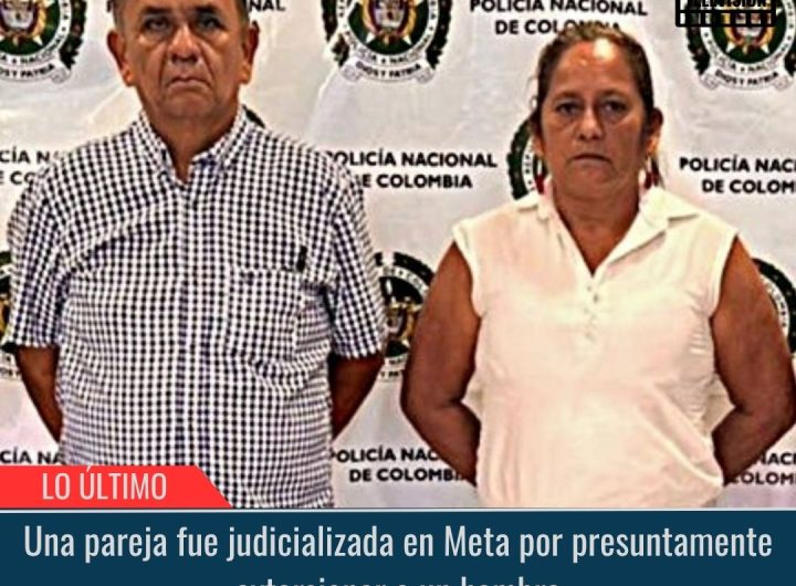 Una pareja fue judicializada.