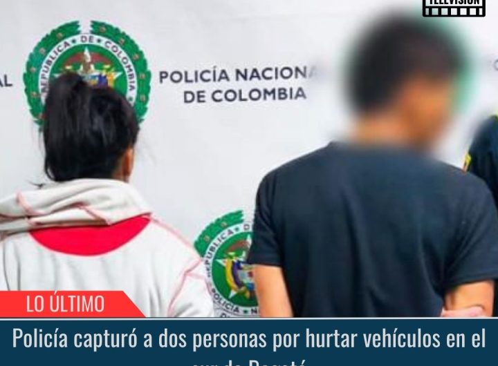 Policía capturó a dos personas.