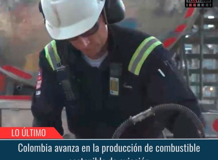 Combustible sostenible de aviación.