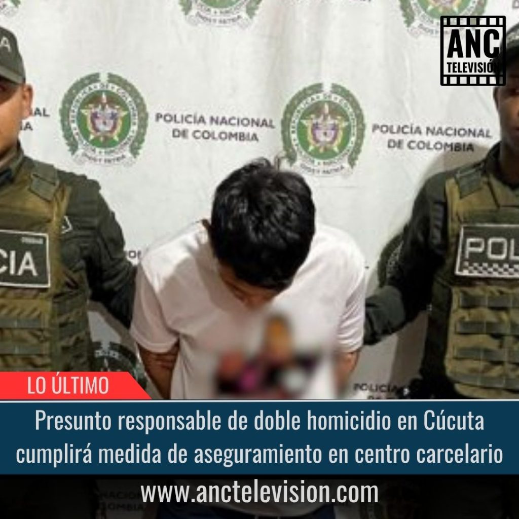 Presunto responsable de doble homicidio.