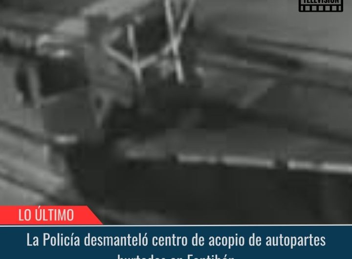 Autopartes hurtadas en Fontibón.