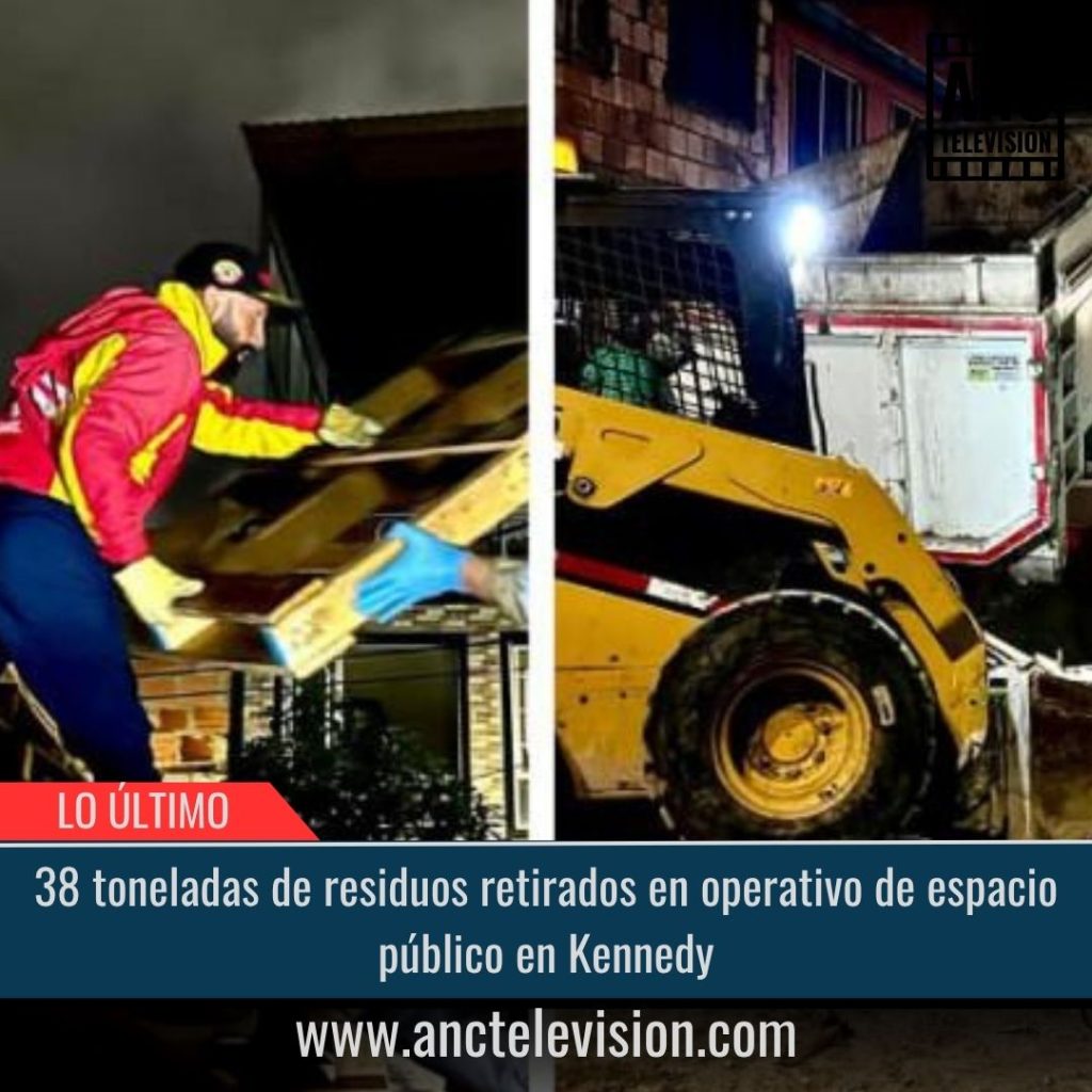 38 toneladas de residuos retirados.