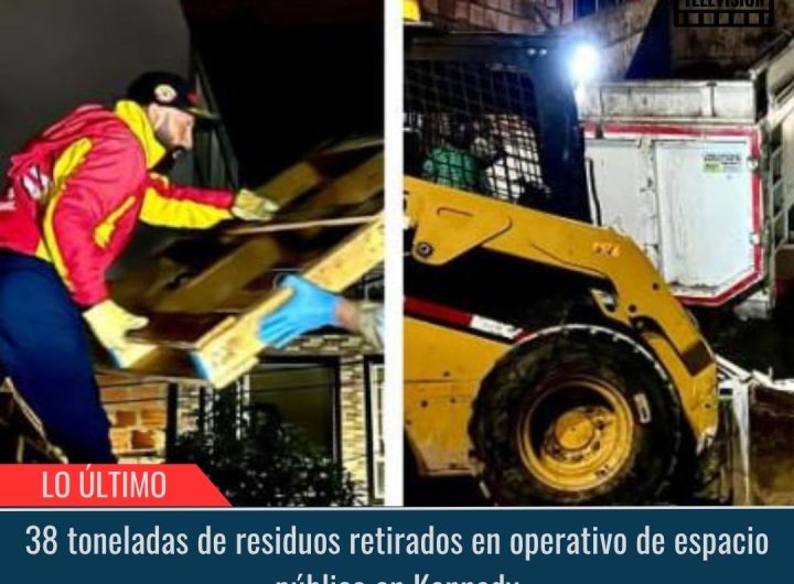 38 toneladas de residuos retirados.