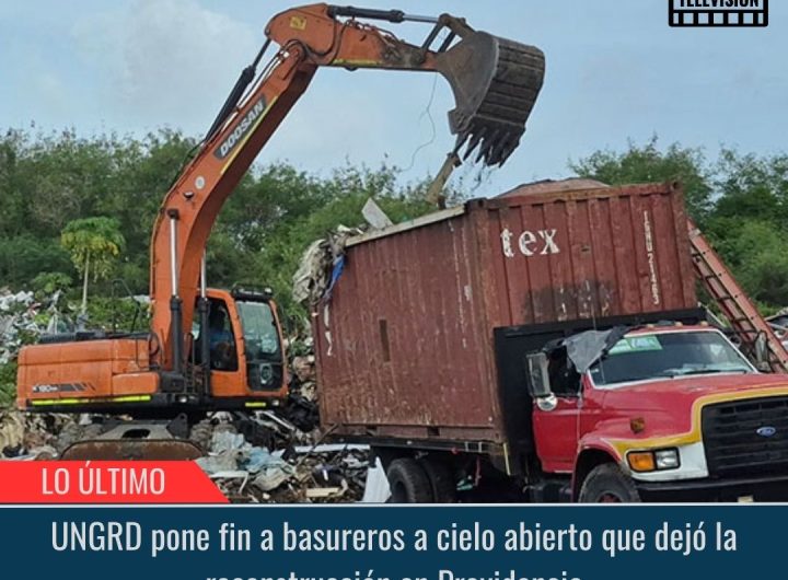 UNGRD pone fin a basureros.