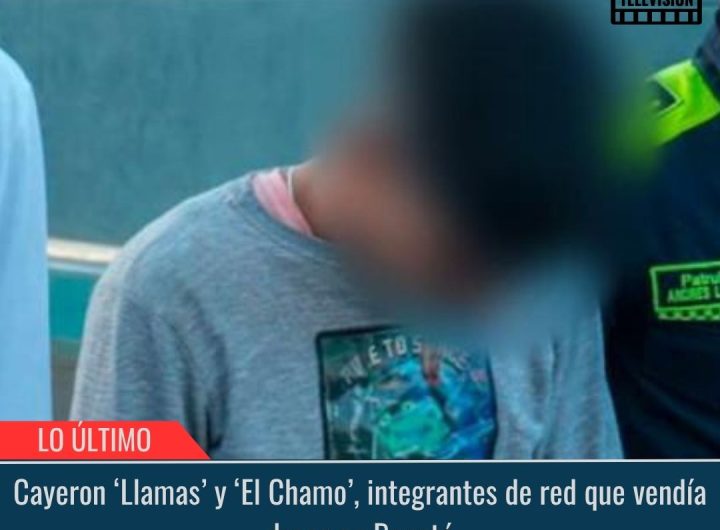 Cayeron ‘Llamas’ y ‘El Chamo’.