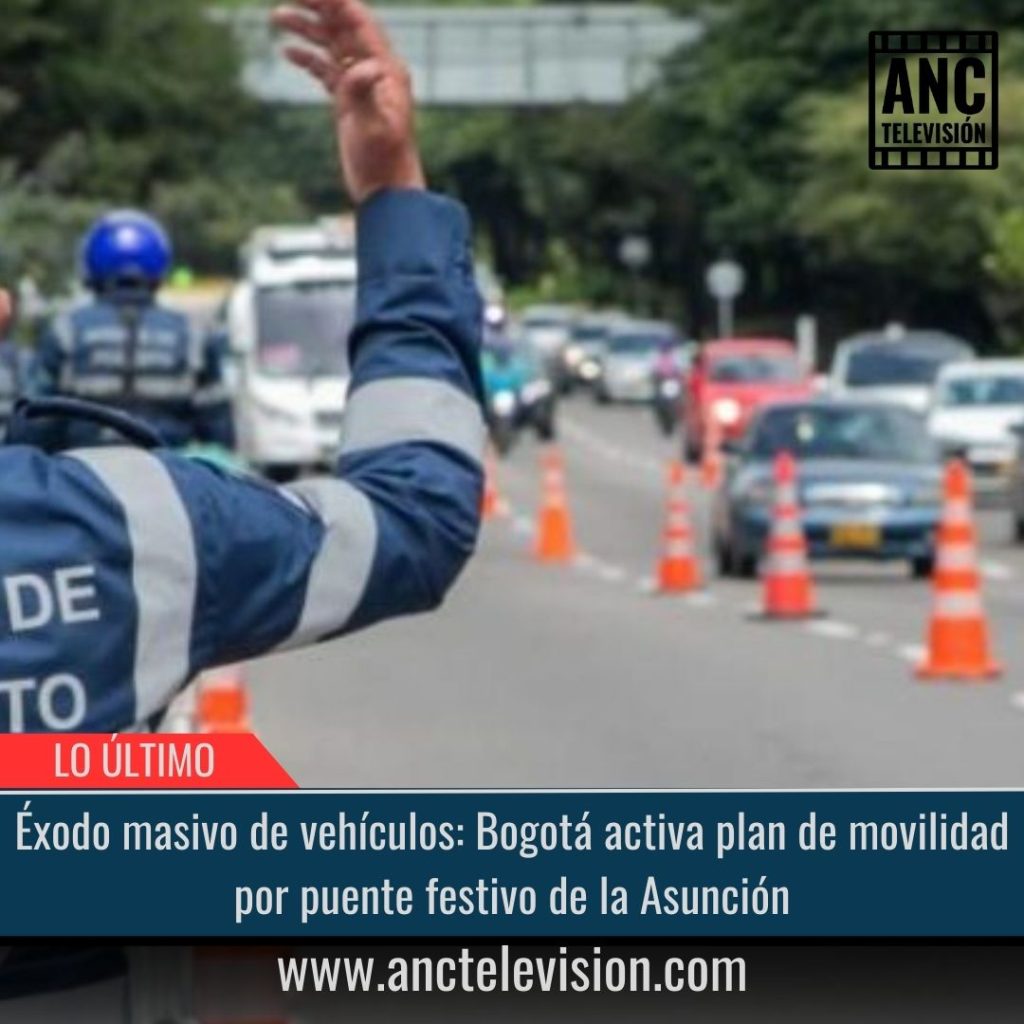 Éxodo masivo de vehículos.