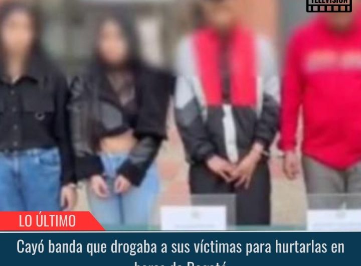 Cayó banda que drogaba a sus víctimas.