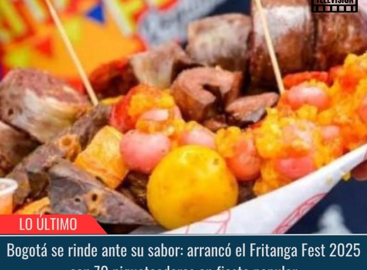 Bogotá se rinde ante su sabor: arrancó el Fritanga Fest 2025 con 70 piqueteaderos en fiesta popular.