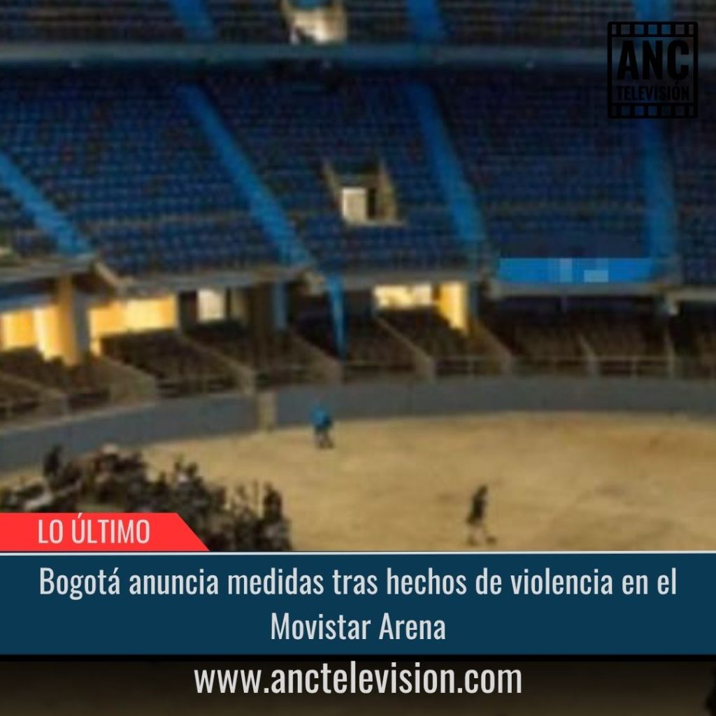 Violencia en el Movistar Arena.
