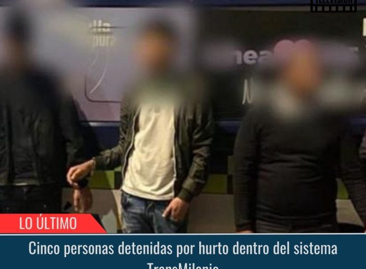 Cinco personas detenidas.