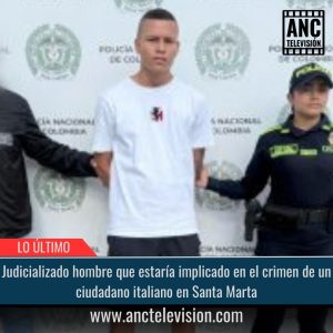 Crimen de un ciudadano italiano.