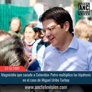 Magnicidio que sacude a Colombia.