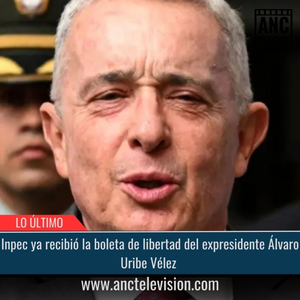 Boleta de libertad del expresidente.