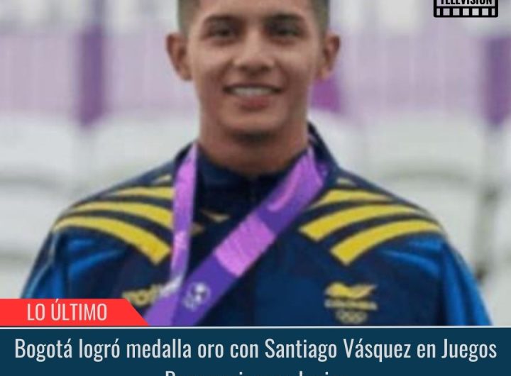 Bogotá logró medalla oro con Santiago Vásquez.