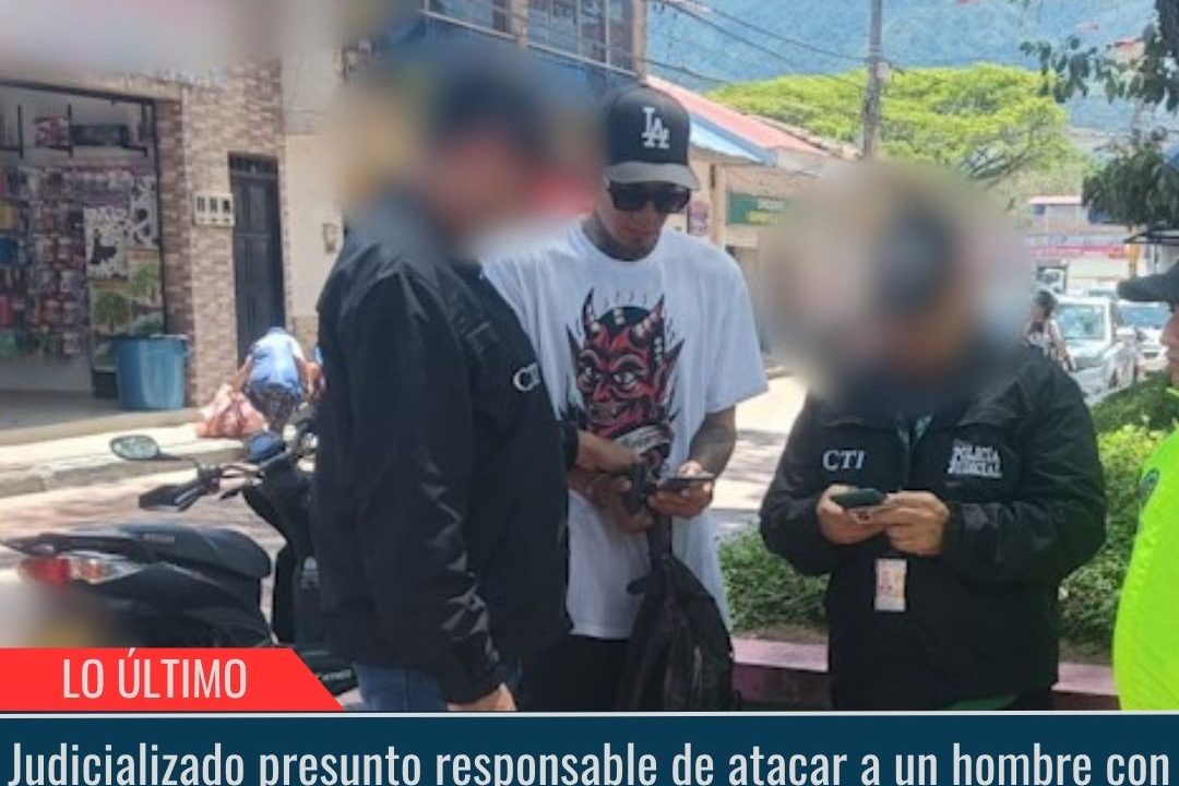 Responsable de atacar a un hombre.