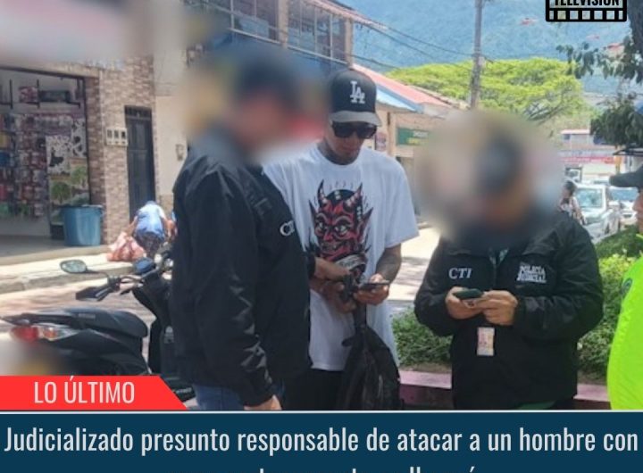 Responsable de atacar a un hombre.