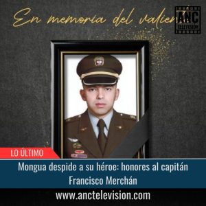 Mongua despide a su héroe.