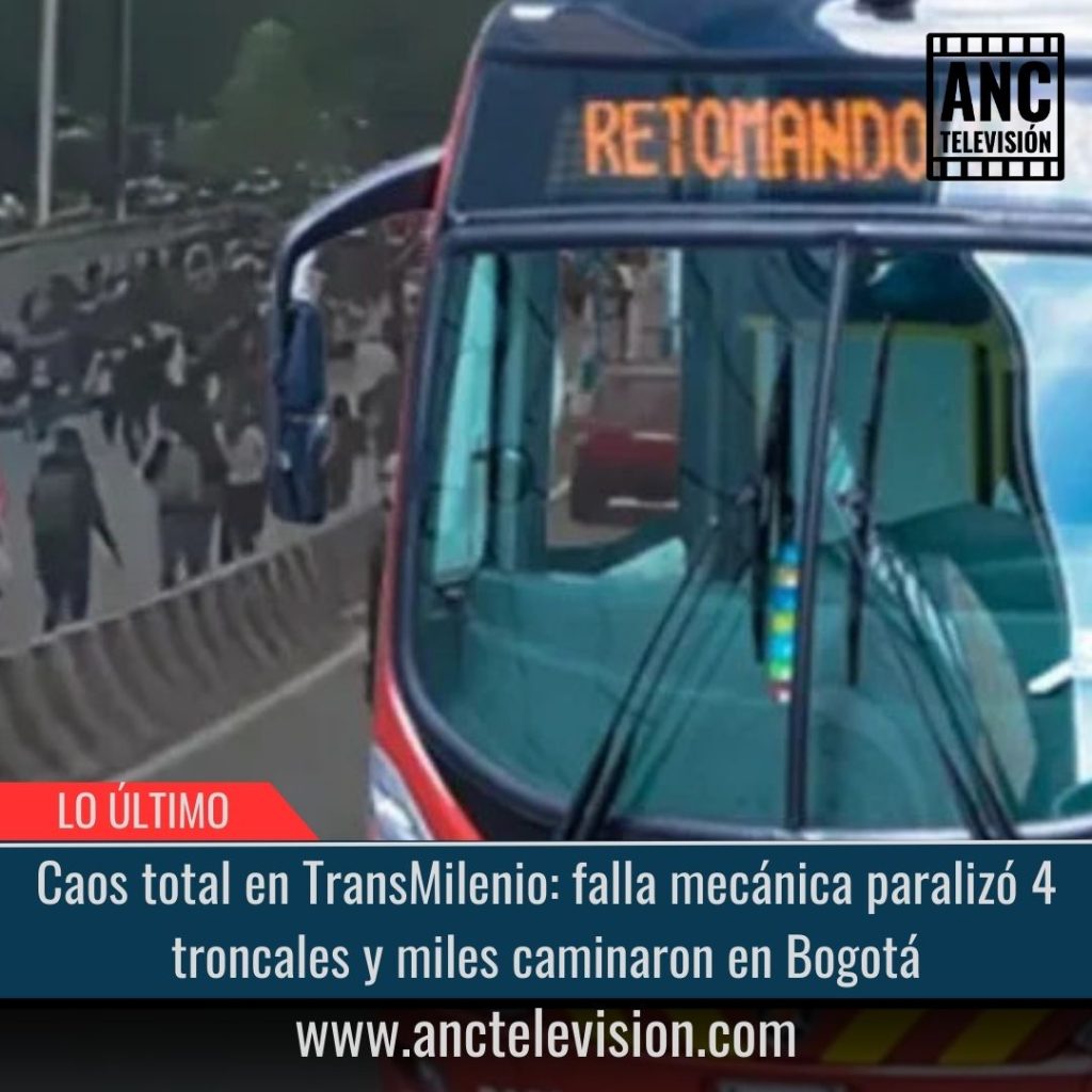 Caos total en TransMilenio.