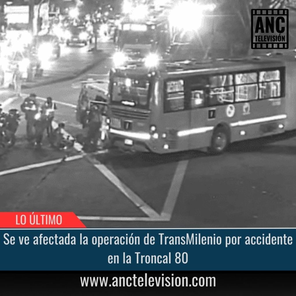 Afectada la operación de TransMilenio.