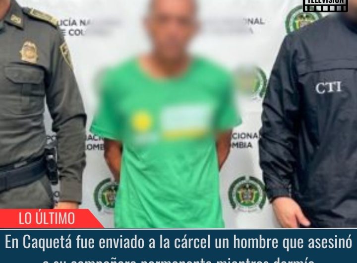 Hombre que asesinó a su compañera.